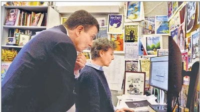 David Remnick and his team plan the countdown to Trump’s re-election in October 2024. (NETFLIX) David Remnick and his team plan the countdown to Trump’s re-election in October 2024. (NETFLIX)