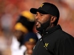 Sherrone Moore was detained by cops after he was fired as Michigan head coach. Sherrone Moore was detained by cops after he was fired as Michigan head coach.