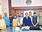 Jharkhand chief minister Hemant Soren on Thursday hit out at the Bharatiya Janata Party (BJP)-led central government on Thursday. (HT Photo)