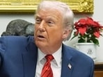 Trump speaks in the Roosevelt Room of the White House, Wednesday. Trump speaks in the Roosevelt Room of the White House, Wednesday.