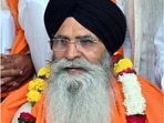 Shiromani Gurdwara Parbandhak Committee president Harjinder Singh Dhami on Thursday termed the Punjab government action an unwarranted interference in Sikh affairs. (HT file photo)