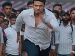 The Devil movie X reviews: Darshan in a still from the film.