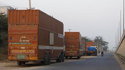Illegal crossings and cuts on busy roads were closed on Monday to prevent any untoward incident, said traffic police. (HT archive) Illegal crossings and cuts on busy roads were closed on Monday to prevent any untoward incident, said traffic police. (HT archive)