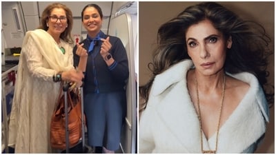 Dimple Kapadia was seen rocking soft curls in a new video. Find out what natural ingredients she uses in her haircare routine. (Instagram/ mrudulakhaire_ and Vogue India) Dimple Kapadia was seen rocking soft curls in a new video. Find out what natural ingredients she uses in her haircare routine. (Instagram/ mrudulakhaire_ and Vogue India)