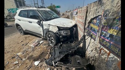 Of the total deaths, 3,140 or 66% are attributed to speeding alone, the ministry’s data revealed. (HT file photo) Of the total deaths, 3,140 or 66% are attributed to speeding alone, the ministry’s data revealed. (HT file photo)