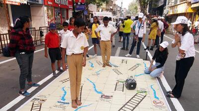 PMC appears to have forgotten its own Pedestrian Day initiative, launched five years ago to promote safe and obstruction-free walking. (HT FILE)