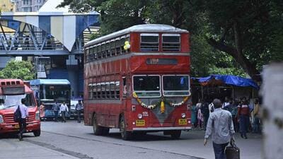 TMC officials said the double-decker buses are expected to reduce the number of private vehicles in Thane city, and especially on Ghodbunder Road, a stretch famous for traffic jams and potholes. (Photo by Vijay Bate/HT Photo) (REPRESENTATIVE IMAGE) TMC officials said the double-decker buses are expected to reduce the number of private vehicles in Thane city, and especially on Ghodbunder Road, a stretch famous for traffic jams and potholes. (Photo by Vijay Bate/HT Photo) (REPRESENTATIVE IMAGE)