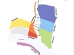 Colours finalised for the seven sectors of the mela area (Sourced) Colours finalised for the seven sectors of the mela area (Sourced)