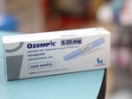 A box of Ozempic made by Novo Nordisk is seen at a pharmacy