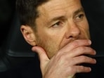 Real Madrid coach Xabi Alonso before a match.