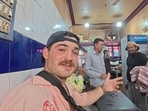 A US vlogger experienced warm hospitality in Bengaluru after being served tea at a small stall and asked not to pay. A US vlogger experienced warm hospitality in Bengaluru after being served tea at a small stall and asked not to pay.