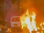The blast on November 10 in Delhi. (PTI)