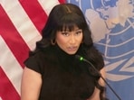 Nicki Minaj attacks Newsom on X (AP Photo/Joseph B. Frederick) Nicki Minaj attacks Newsom on X (AP Photo/Joseph B. Frederick)