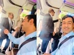 A video showed an Indian billionaire travelling by bus in Dubai. A video showed an Indian billionaire travelling by bus in Dubai.