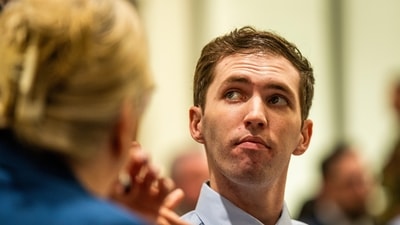 Tyler Robinson, who is accused of fatally shooting Charlie Kirk, appears during a hearing in Fourth District Court in Provo, Utah, Thursday, Dec. 11, 2025. (AP)