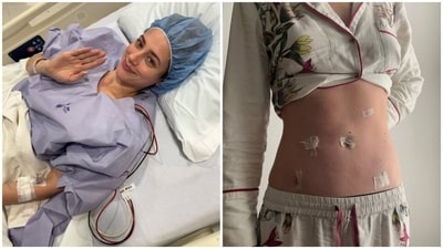 Lilli Reinhart announced her endometriosis diagnosis, confirmed by laparoscopic surgery, and shared a candid Instagram post detailing her journey. (Instagram/ Lilli Reinhart) Lilli Reinhart announced her endometriosis diagnosis, confirmed by laparoscopic surgery, and shared a candid Instagram post detailing her journey. (Instagram/ Lilli Reinhart)