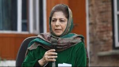 Peoples Democratic Party (PDP) chief Mehbooba Mufti (File) Peoples Democratic Party (PDP) chief Mehbooba Mufti (File)