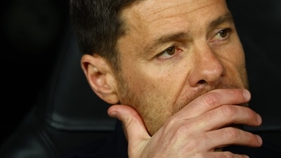 Real Madrid coach Xabi Alonso before a match. (REUTERS)