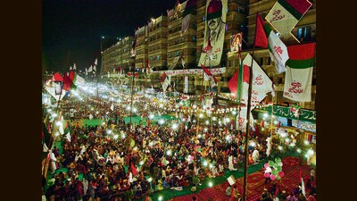 The novel is set in Karachi as general elections draw near. (Syed Zargham/Getty Images) The novel is set in Karachi as general elections draw near. (Syed Zargham/Getty Images)