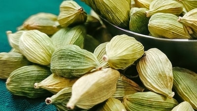 There are two varieties of the spice- green cardamom and black cardamom. (Representative image/Unsplash) There are two varieties of the spice- green cardamom and black cardamom. (Representative image/Unsplash)
