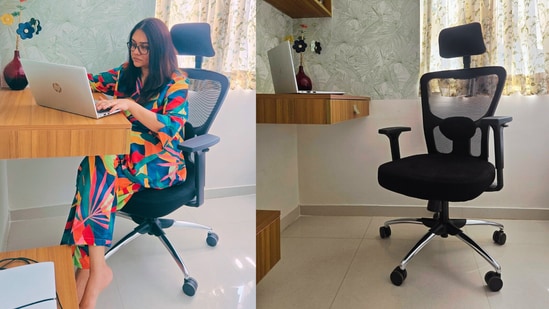 The Green Soul Jupiter Pro chair is one of the most value-for-money office chairs available online in India.(Hindustan Times)