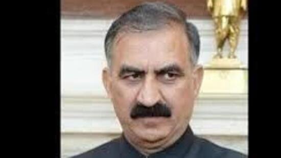 Himachal chief minister Sukhvinder Singh Sukhu. (File)