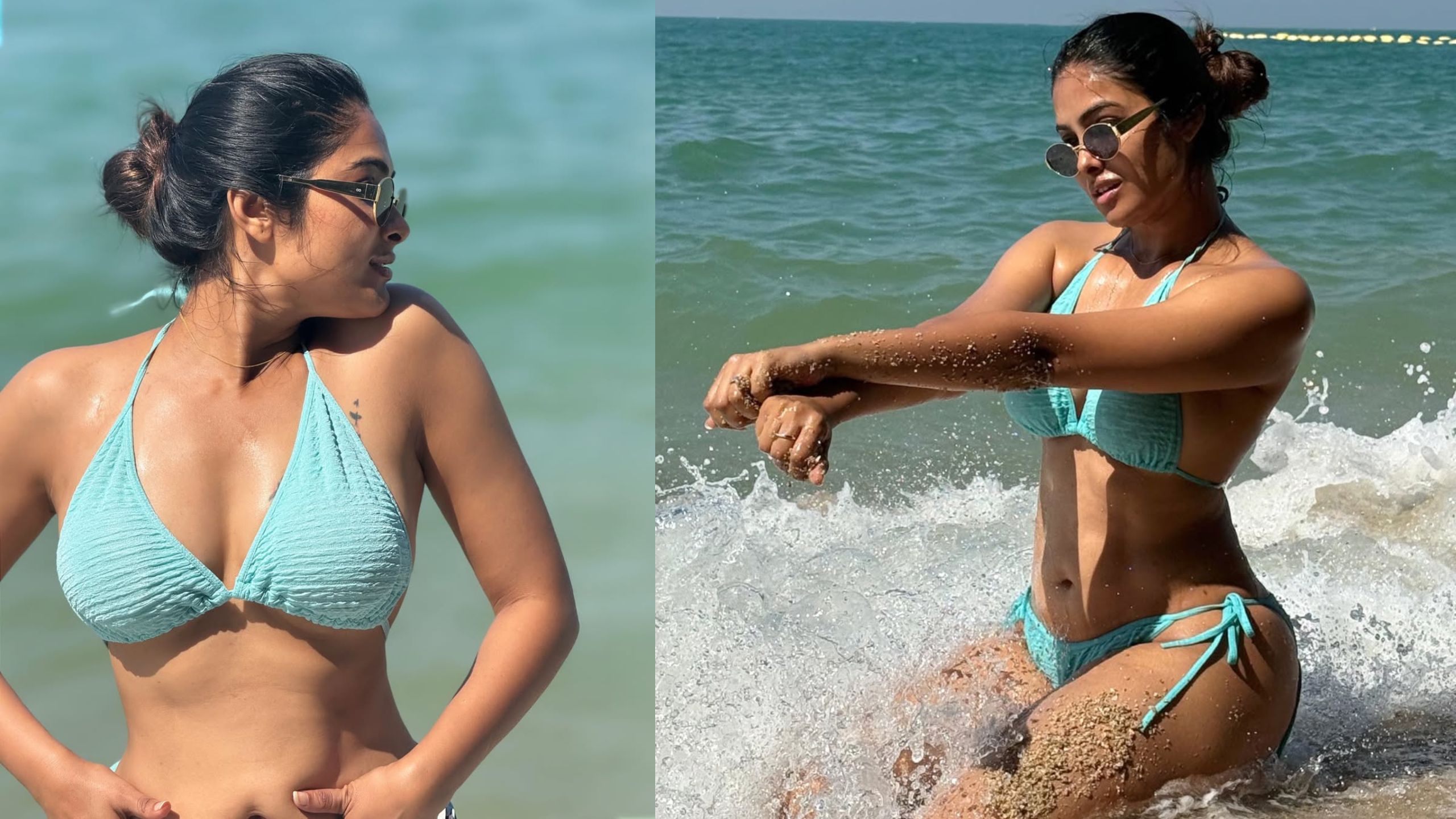 <p>బిగ్ బాస్ తెలుగు 4 సీజన్తో తెలుగు రాష్ట్రాల్లో మంచి గుర్తింపు తెచ్చుకున్న ముద్దుగుమ్మ దివి వాద్యా. బిగ్ బాస్ తర్వాత తెలుగులో పలు సినిమాలతో అలరించిన దివి వాద్యా తాజాగా బికినీలో రెచ్చిపోయింది. </p> <p>బిగ్ బాస్ తెలుగు 4 సీజన్తో తెలుగు రాష్ట్రాల్లో మంచి గుర్తింపు తెచ్చుకున్న ముద్దుగుమ్మ దివి వాద్యా. బిగ్ బాస్ తర్వాత తెలుగులో పలు సినిమాలతో అలరించిన దివి వాద్యా తాజాగా బికినీలో రెచ్చిపోయింది. </p>