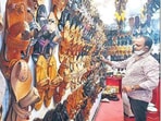 Both LIDKAR and LIDCOM are registered owners of the GI tag for Kolhapuri Chappals. (HT photo)