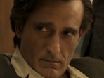 Akshaye Khanna and Arjun Rampal in stills from Dhurandhar.