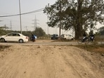 Residents said they are forced to take the expressway even for short trips. (HT PHOTO)
