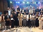 The HTDS Millennial Awards ceremony organised in Lucknow on Saturday. (Mushtaq Ali/HT)