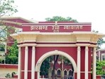 The Jharkhand high court has ordered the state police to pay  <span class='webrupee'>₹</span>1.50 lakh in compensation to JLKM leader Tarun Kumar Mahato (HT File)
