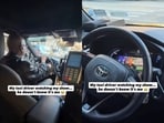 A light hearted taxi ride turned viral after a driver was caught watching a video featuring his passenger.(Instagram/donlemonofficial)