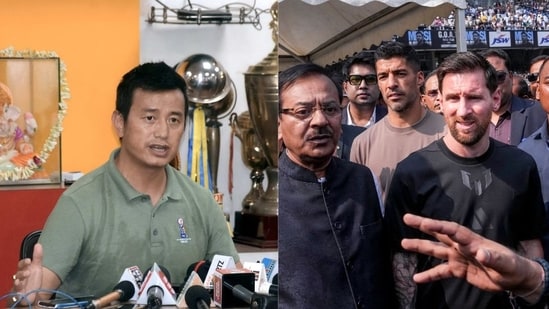 Bhaichung Bhutia weighed in on Lionel Messi's Kolkata visit.