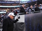 President Donald Trump attends the 126th Army-Navy Game between the Army Black Knights and the Navy Midshipmen President Donald Trump attends the 126th Army-Navy Game between the Army Black Knights and the Navy Midshipmen