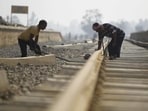 Two new lines are being added to the existing railway lines in the section between Jhajha-Deen Dayal Upadhyay stations (AP FILE)