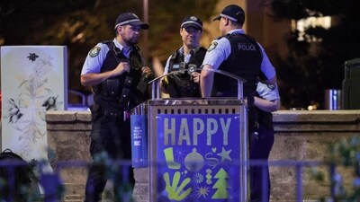 Police work on a street after a shooting incident at Bondi Beach in Sydney on December 14, 2025. (AFP) Police work on a street after a shooting incident at Bondi Beach in Sydney on December 14, 2025. (AFP)