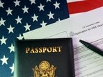 A US flag, a passport and a H-1B Visa application form are seen in this illustration. The new “online presence reviews” have been put into place to screen H-1B applicants who may pose a national security risk to the United States. (REUTERS)