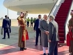 Jordan is the first leg of PM Modi's four-day, three-nation tour, which will also take him to Ethiopia and Oman. Jordan is the first leg of PM Modi's four-day, three-nation tour, which will also take him to Ethiopia and Oman.