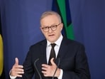Anthony Albanese, Australia's prime minister, during a news conference in Sydney, Australia, on Monday, Dec. 15, 2025. 