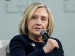 Picture of Hillary Clinton, Lawyer and former United States Secretary of State attending Doha Forum in Qatar on December 7, 2025.