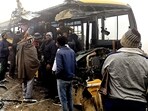In the first incident a private school bus from Dadri was carrying children to Pratapgarh in Jhajjar, while a Haryana Roadways bus from Charkhi Dadri was coming from Jhajjar to Dadri via Behror. Both the buses collided in Kaliawas village. In the accident, one schoolgirl died on the spot, while 31 other persons were injured. (Manoj Dhaka/HT) In the first incident a private school bus from Dadri was carrying children to Pratapgarh in Jhajjar, while a Haryana Roadways bus from Charkhi Dadri was coming from Jhajjar to Dadri via Behror. Both the buses collided in Kaliawas village. In the accident, one schoolgirl died on the spot, while 31 other persons were injured. (Manoj Dhaka/HT)