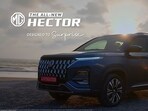 The new Hector will be available in a new Celadon Blue colour scheme. 