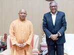 Tata Group chairman N Chandrasekaran met UP CM Yogi Adityanath in Lucknow on December 15. (Sourced)