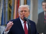 US President Donald Trump speaks during a Mexican Border Defense Medal presentation in the Oval Office of the White House in Washington, DC, on December 15. US President Donald Trump speaks during a Mexican Border Defense Medal presentation in the Oval Office of the White House in Washington, DC, on December 15.