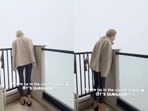 A foreign model living in Gurgaon shared a balcony video as smog erased all visibility. A foreign model living in Gurgaon shared a balcony video as smog erased all visibility.