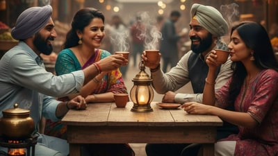 Dr Syed urges South Asians to rethink food choices and lifestyle habits. (Image created by Google Gemini) Dr Syed urges South Asians to rethink food choices and lifestyle habits. (Image created by Google Gemini)