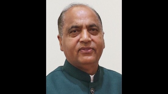 Former chief minister and leader of the Opposition Jai Ram Thakur strongly condemned the reported objectionable slogans raised against Prime Minister Narendra Modi during the Congress rally held in Delhi on December 14. (HT File)