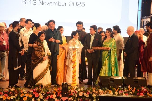 Chief Minister Mamata Banerjee at the inauguration of KIFF 2025 (Courtesy KIFF) Chief Minister Mamata Banerjee at the inauguration of KIFF 2025 (Courtesy KIFF)