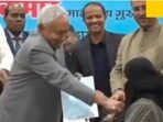‘This is a shameful act’: Kashmiri leaders from across the spectrum slammed the Bihar CM. (Photo as circulated online)